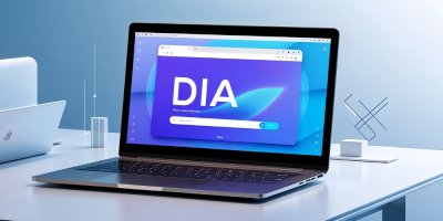 Dia: Pioneering the AI-Driven Web Experience logo