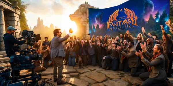 Filming Wraps on Epic Fantasy Adventure Amid Iconic Hints logo