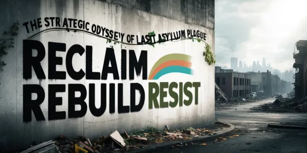 Reclaim, Rebuild, Resist: The Strategic Odyssey of Last Asylum Plague logo
