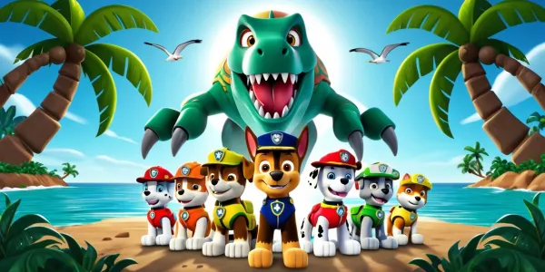 Prehistoric Peril: PAW Patrol's Island Rescue Expedition logo
