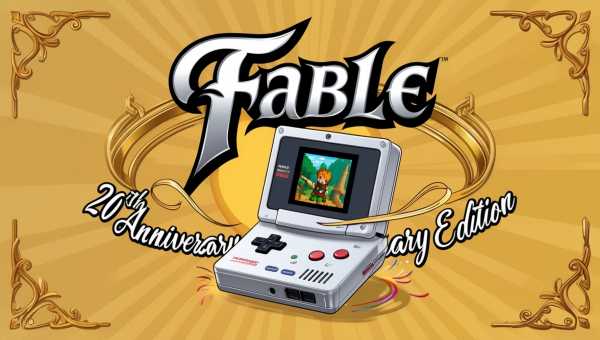 Fable's 20th Anniversary: Fan-Made Game Boy Color Edition logo