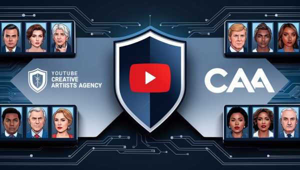 YouTube Partners with CAA to Shield Public Figures from Deepfakes logo