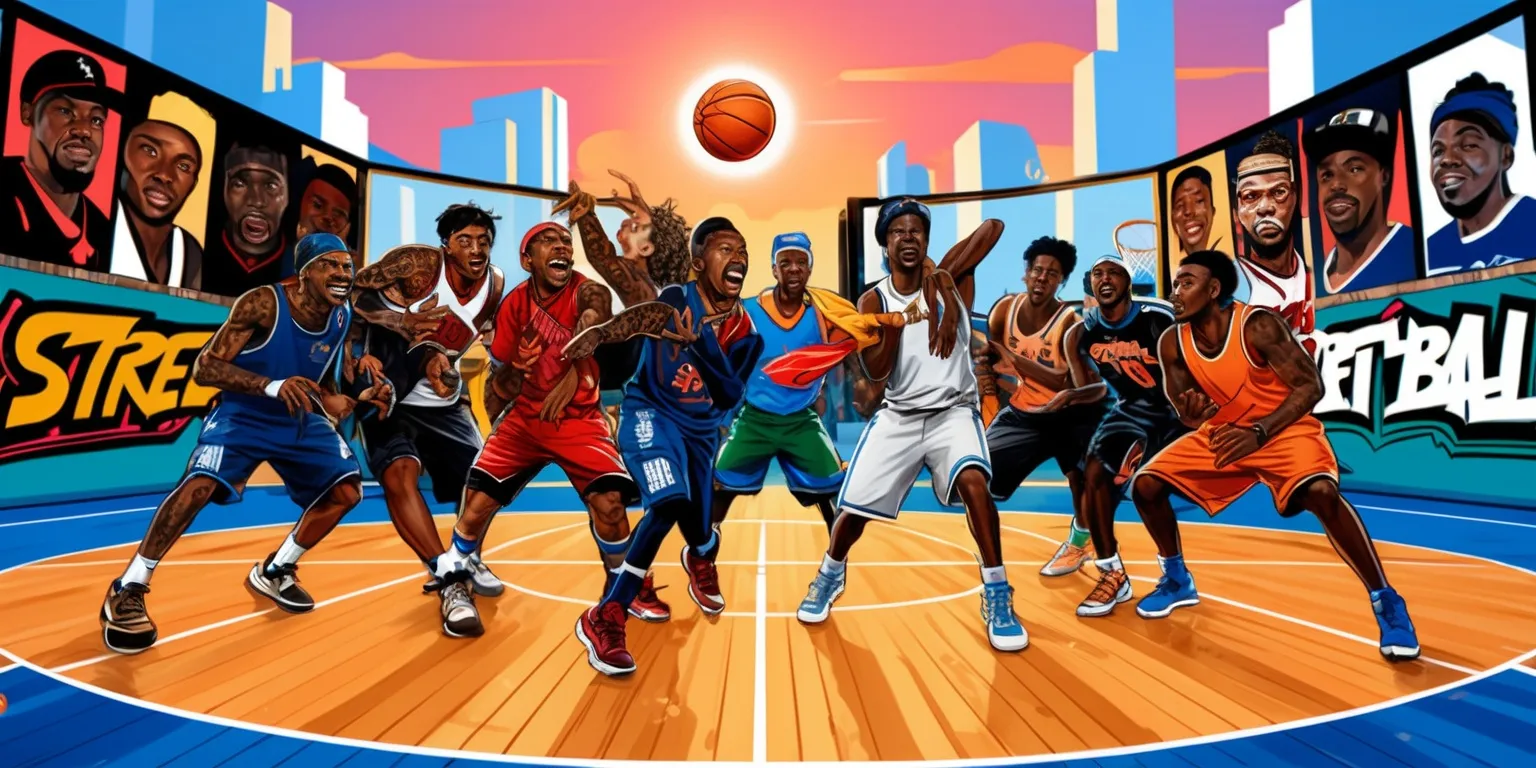 Digital Court Legends: A Modern Ode to Streetball